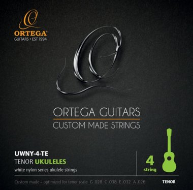 Ortega UWNY-4-TE Tenor Ukulele Strings, Full Set