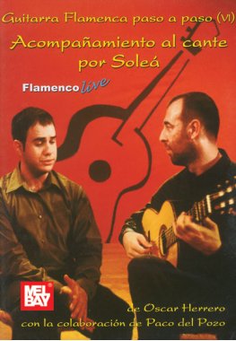 Oscar Herrero, Flamenco Guitar Step by Step Volume 6 Book and DVD