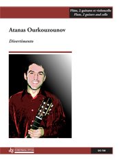 Ourkouzounov | Divertimento for flute, 2 guitars and cello