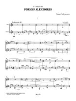Ourkouzounov | Formes Aleatoires for guitar and flute