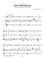 Ourkouzounov | Trois ondes sonores for 2 guitars