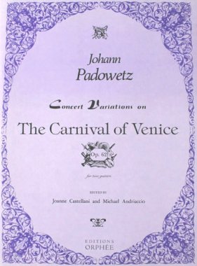 Padowetz | Concert Variations on The Carnival for 2 guitars