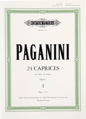 Paganini | Caprices Op.1 Vol. 1 arranged for solo guitar