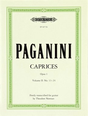 Paganini | Caprices Op.1 Vol. 2 arranged for solo guitar
