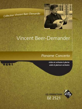 Paname Concerto - for violin & plectrum orchestra