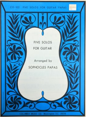 Papas | Five Solos for solo guitar