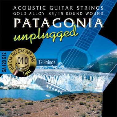 Patagonia GA120G12 85/15 Bronze Alloy 12-String Acoustic, Light 10-48