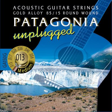 Patagonia GA150G 85/15 Bronze Alloy Acoustic Strings, Medium 13-56