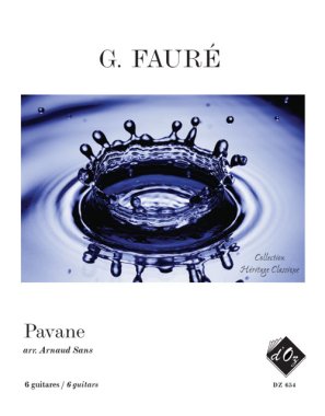 Pavane - Sheet Music for 6 Guitars Classical