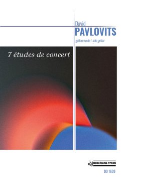 Pavlovits | 7 études de concert for solo guitar