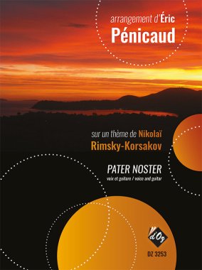 Penicaud | Pater Noster for voice and guitar