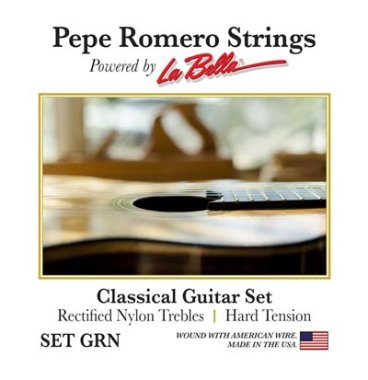 Pepe Romero Strings GRN Classical Guitar Rectified Nylon HT, Full Set