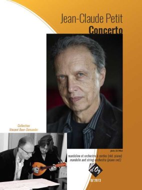 Petit | Concerto (piano rdn) for mandolin, string orchestra