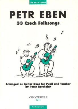 Petr Eben | 33 Czech Folksongs, Teacher's score