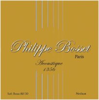 Philippe Bosset Acoustique 80/20 Brass Acoustic Guitar Strings 13-56