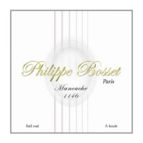 Philippe Bosset PBMAN1146 Manouche Gypsy Jazz Strings Ball End 11-46