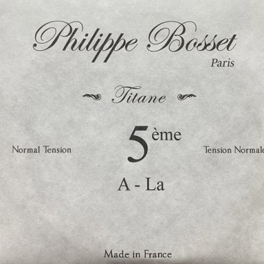 Philippe Bosset Titanium Classical, NT Single String - A 5th