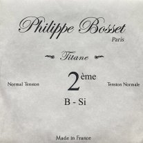 Philippe Bosset Titanium Classical, NT Single String - b 2nd