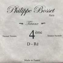 Philippe Bosset Titanium Classical, NT Single String - D 4th