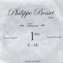 Philippe Bosset Titanium Classical, NT Single String - e 1st