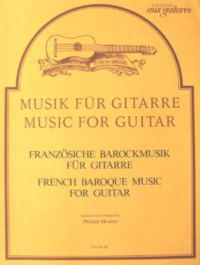 Philippe Meunier, French Baroque Music for Guitar