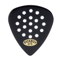 Pickboy Black Pos-a-Grip Cellulose Pick .75mm, One Pick