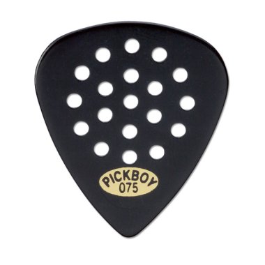 Pickboy Black Pos-a-Grip Cellulose Pick .75mm, One Pick