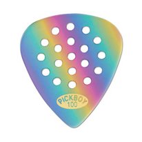 Pickboy Pos-A-Grip Cellulose Rainbow Pick, 1.00mm, One Pick