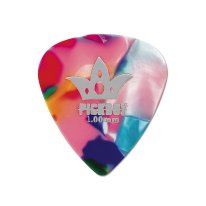 Pickboy Raindrop Celluloid Multicolor Pick, .75mm, One Pick