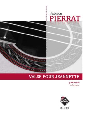 Pierrat | Valse pour Jeannette for solo guitar