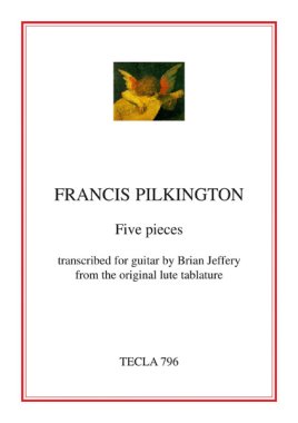 Pilkington | Five Pieces for solo guitar -Paperbound