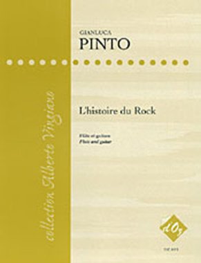 Pinto | L'Histoire Du Rock (2 Cahiers) for flute and guitar