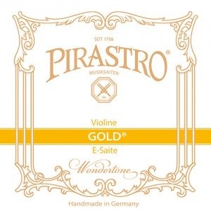 Pirastro Gold Violin E-String Ball End Medium Tension 4/4