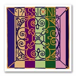 Pirastro Passione Viola 4/4 size Medium Gauge Ball End, Full Set