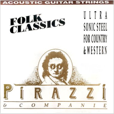Pirastro Pirazzi 687010 Folk XL Phosphor Bronze Acoustic Strings 10-47