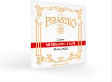 Pirastro SAR185001 Sarabande Gut Classical Guitar Strings Med Tension