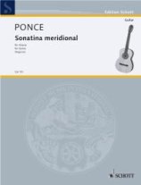 Ponce | Sonatina Meridional for solo guitar