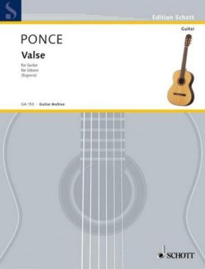Ponce | Valse for solo guitar