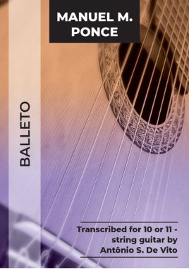 Ponce – Weiss | Balleto in Am for 10 or 11-string guitar, PDF Download