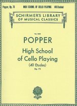 Popper | High School of Cello Playing, Op. 73