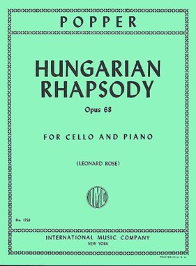 Popper | Hungarian Rhapsody Op 68 for cello and piano