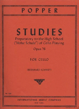 Popper | Studies Preparatory to the High School of Cello Playing Op 76