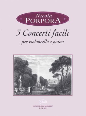 Porpora | 3 Concerti Facili for cello and piano