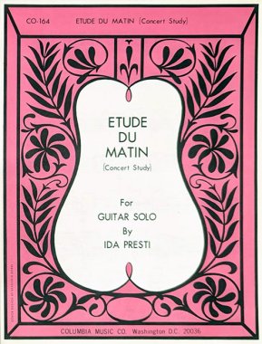 Presti | Etude Du Matin | concert study for solo guitar