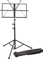 Professional Music Stand, Steel black