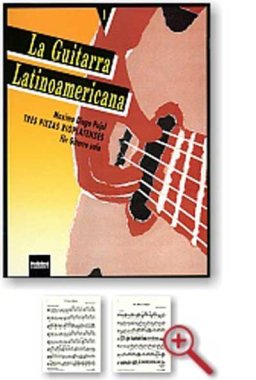 Pujol | La Guitarra 1 | Tres Piezas for solo guitar