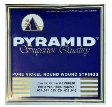 Pyramid Eddie Van Halen EVH Inspired Pure Nickel Electric Strings 9-40