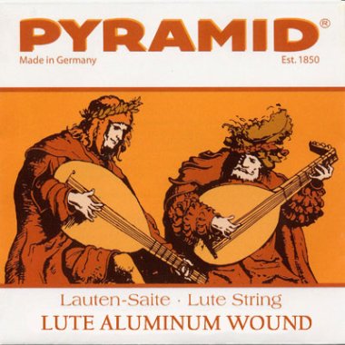 Pyramid Lute Aluminum Wound AL809(.0196) single string