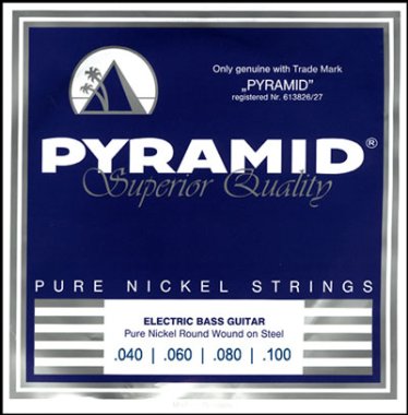 Pyramid Pure Nickel Bass (40-100) Medium Gauge Super Long Scale