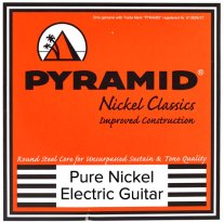 Pyramid Pure Nickel Classics Electric Guitar Strings Reg/Hvy 10-52